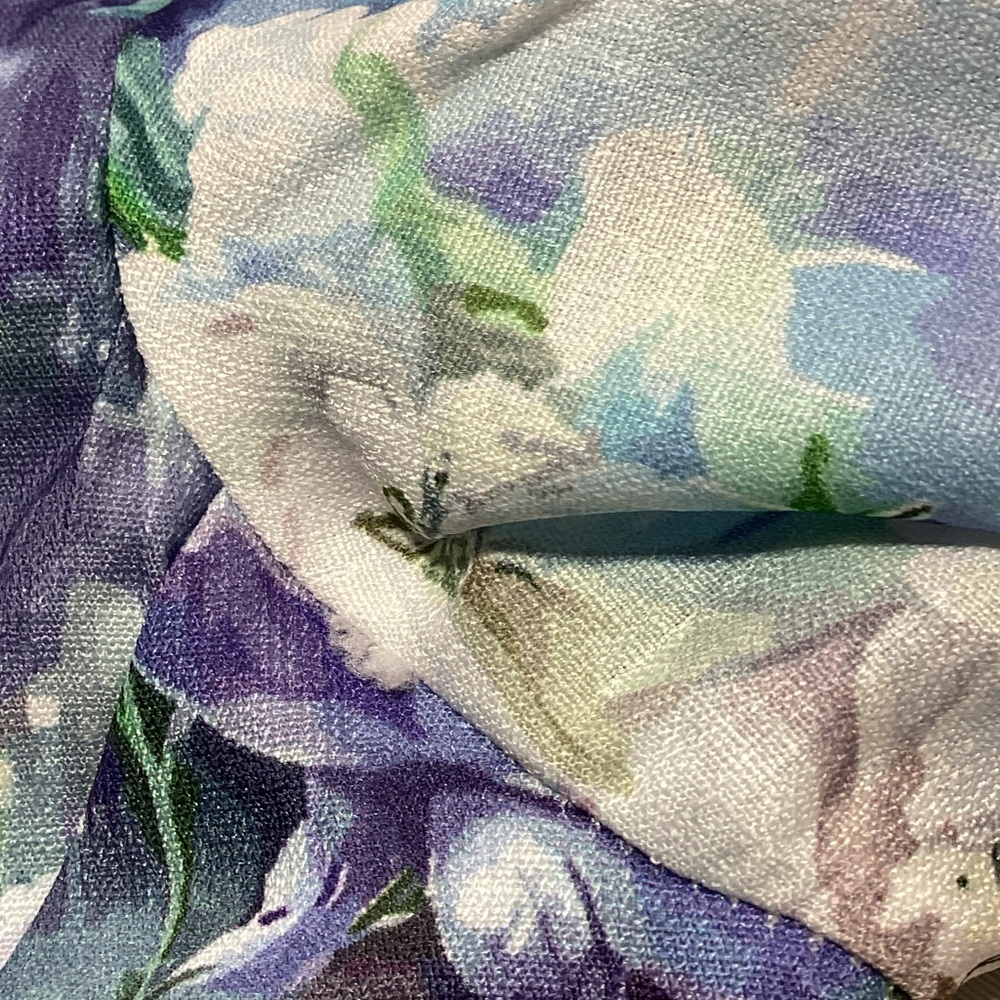 NWT Dahlia Mac Phee floral Maxi Dress in Blue and White - Picture 16 of 16